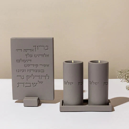 Modern Candle Blessing and luxurious design - Concrete Series
