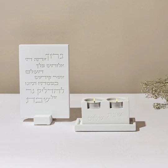 Modern Candle Blessing and luxurious design - Concrete Series