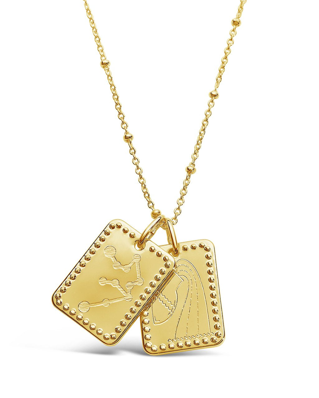 Zodiac Tag Necklace