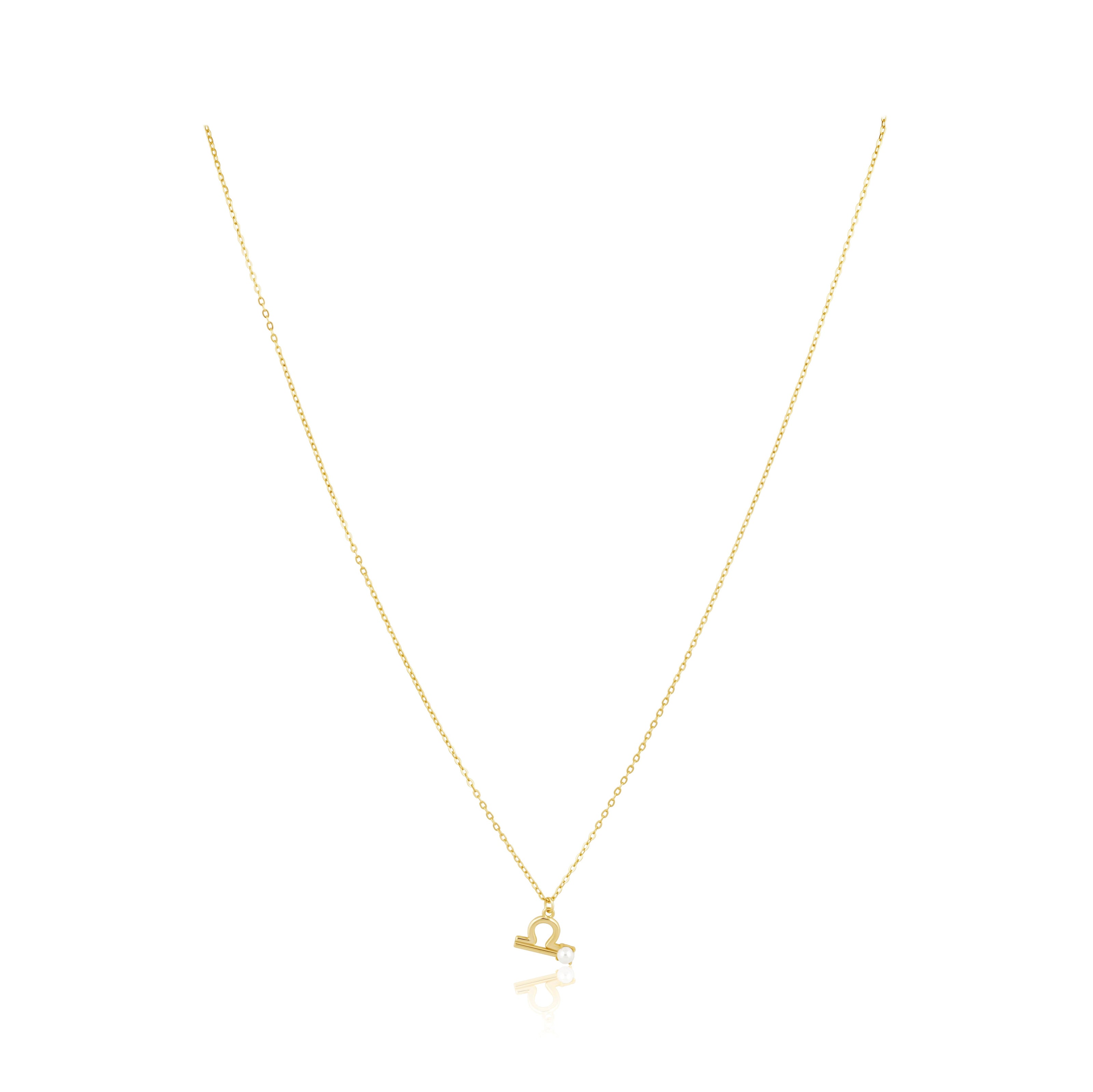Zodiac Pearl Necklace