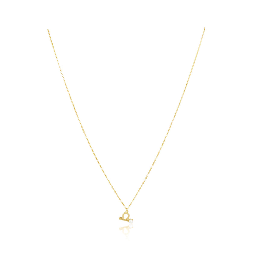 Zodiac Pearl Necklace