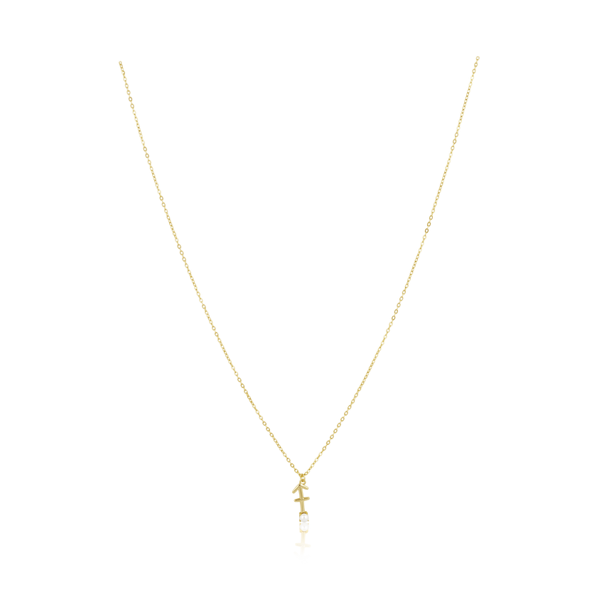 Zodiac Pearl Necklace