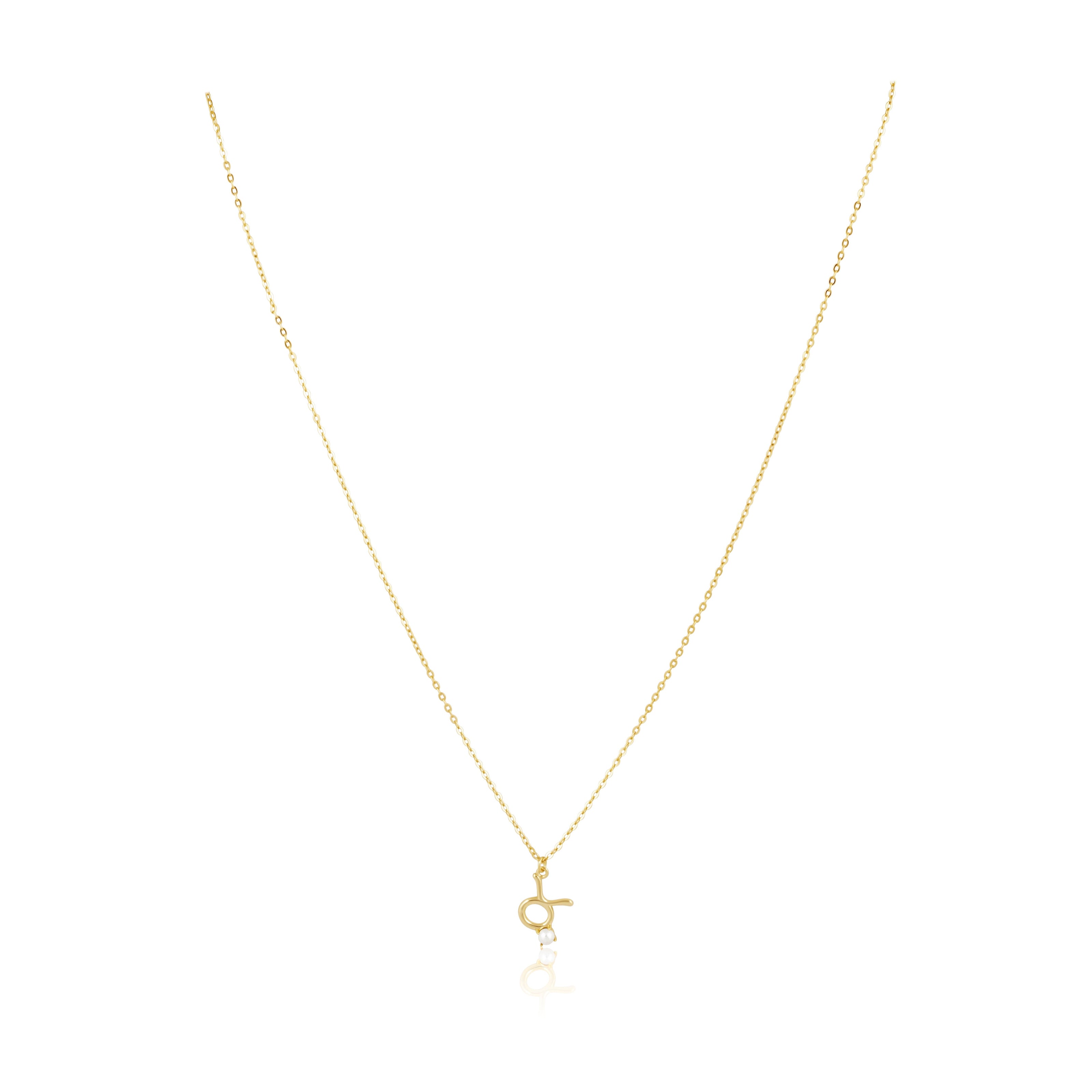 Zodiac Pearl Necklace