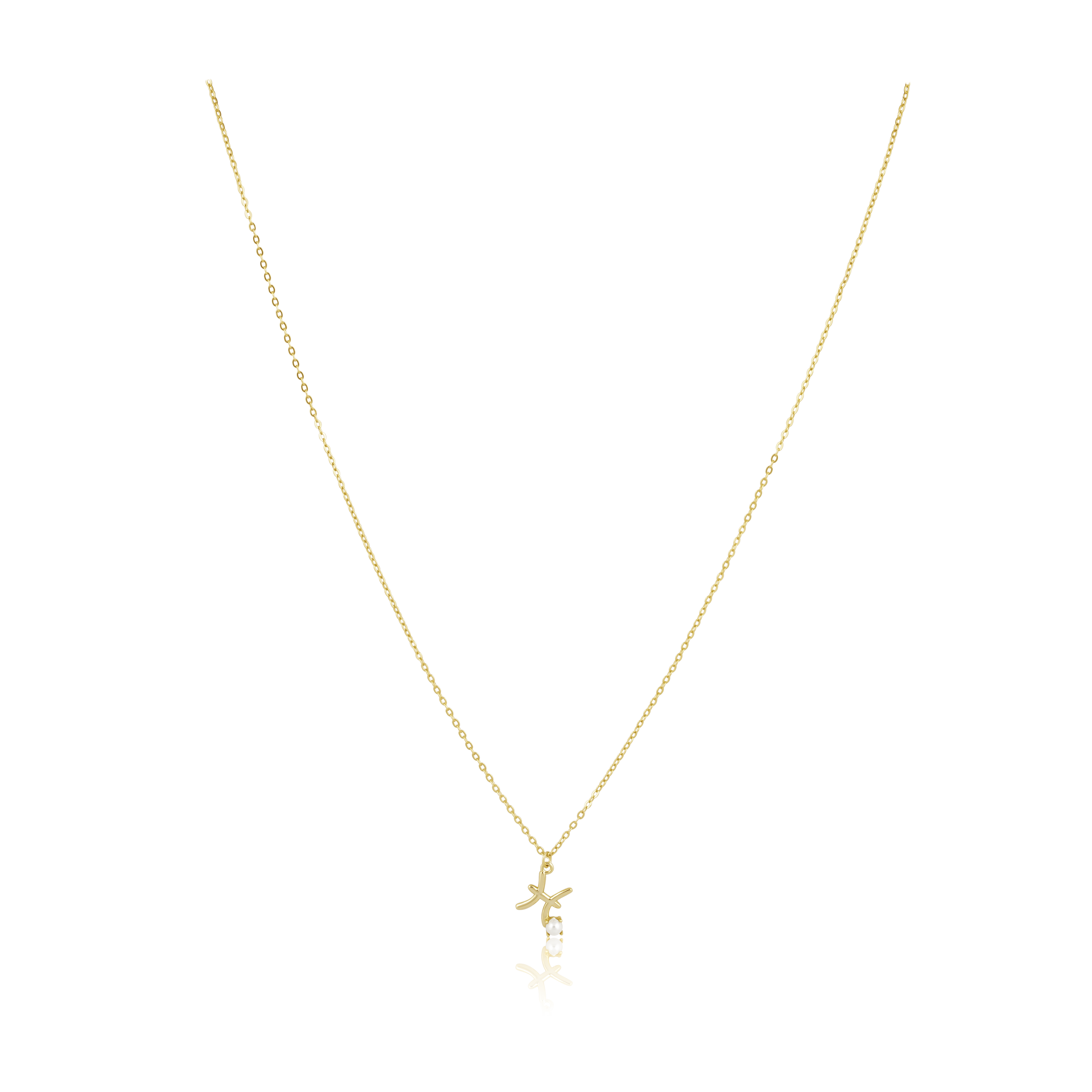 Zodiac Pearl Necklace