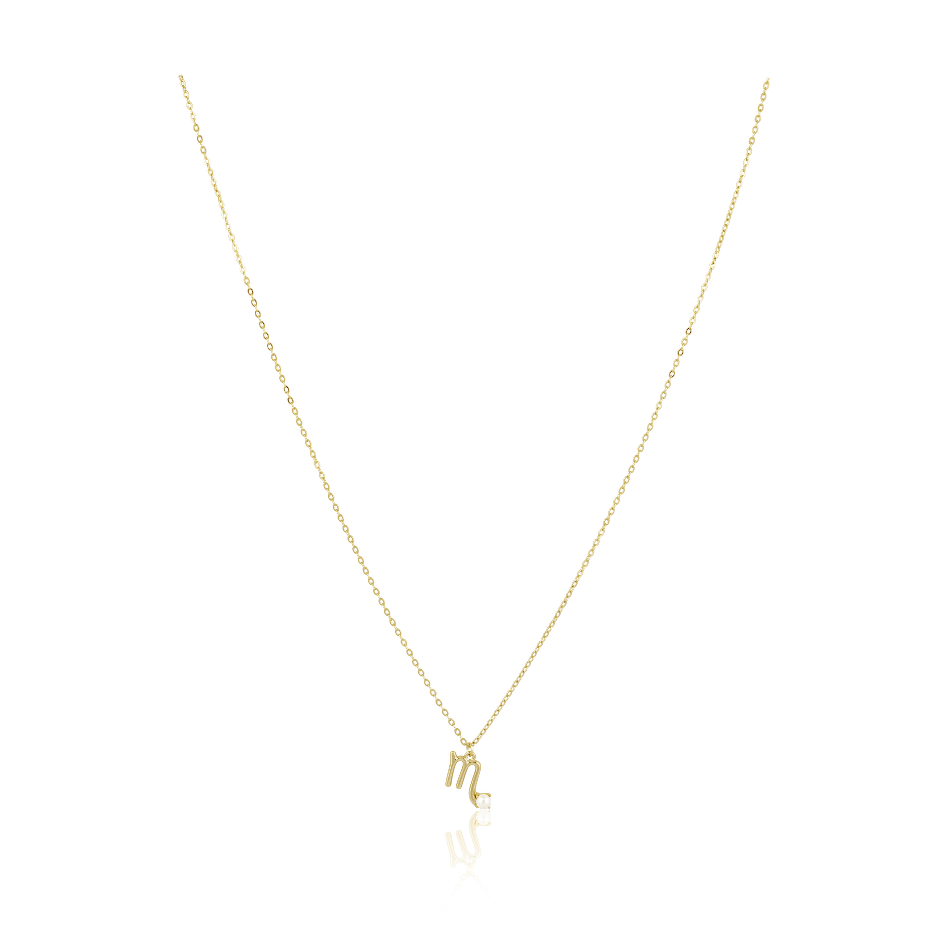 Zodiac Pearl Necklace