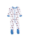 Leveret Pajamas Footed Cotton Menorah Hanukkah Pajamas