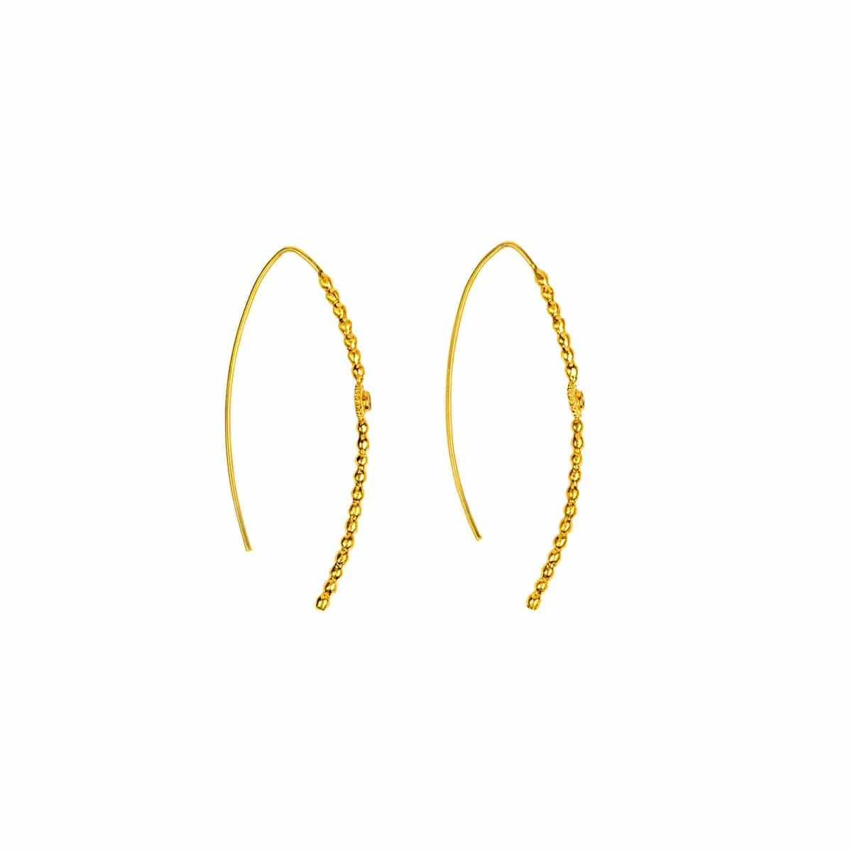 Divine Protection - Evil Eye Hoop Earrings