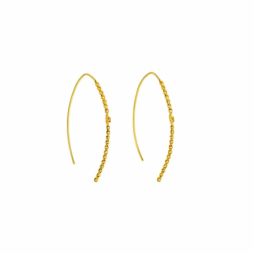 Divine Protection - Evil Eye Hoop Earrings