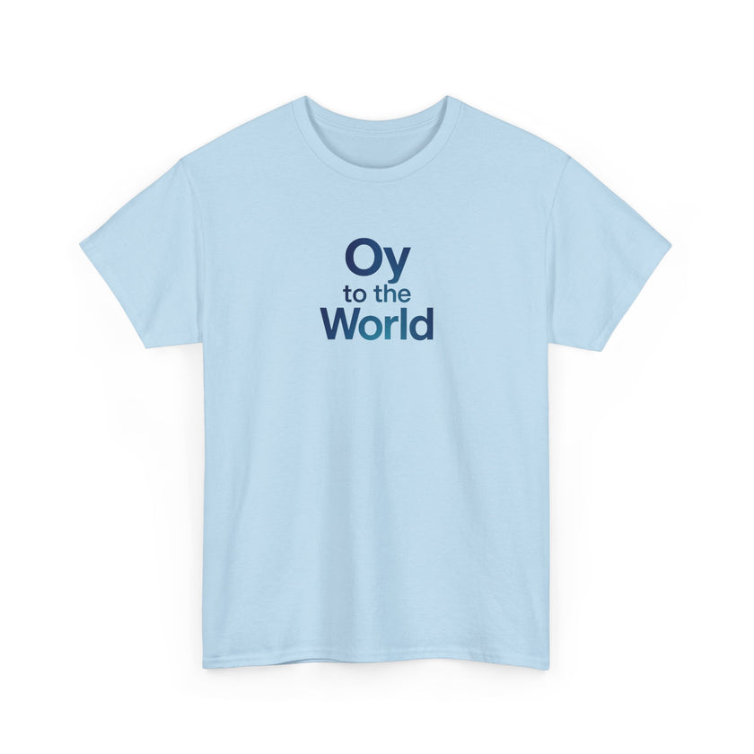 Oy to the World Tee, Chrismukkah Christmas Hanukkah Shirt gift ideas