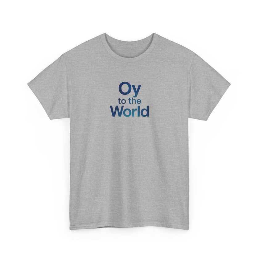 Oy to the World Tee, Chrismukkah Christmas Hanukkah Shirt gift ideas