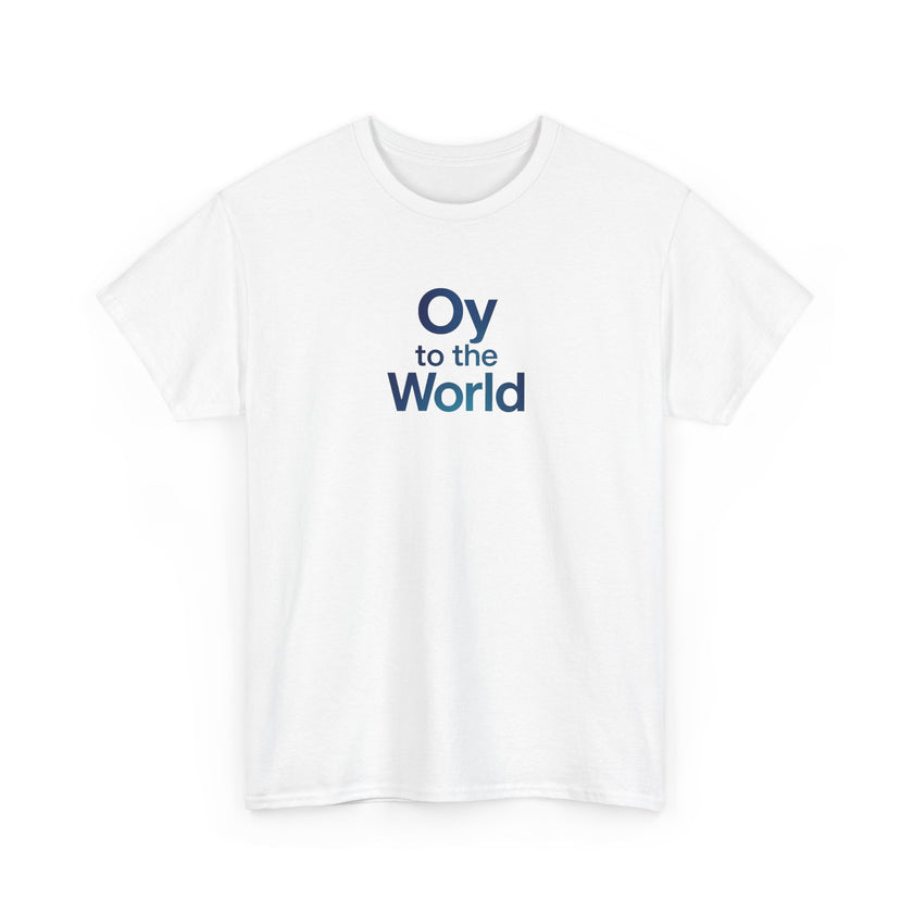 Oy to the World Tee, Chrismukkah Christmas Hanukkah Shirt gift ideas