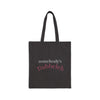 Yiddish Bubbeleh Cotton Canvas Tote Bag | Eco-Friendly Shopping, Beach, Market, Gift, Jewish Humor