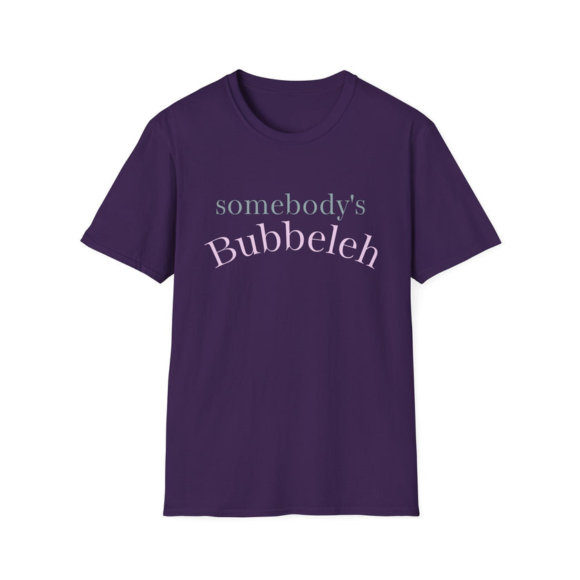 Copy of Somebody's Bubbleleh Baby Tee, Casual Women's Top, Gift for Moms, Cute Crop Tee, Spring Fashion, Family Gathering Style