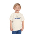 Toddler T-Shirt, Jewish Christian Coexist Toddler Tee, Christmas Hanukkah Shirt, Gift for Toddlers, Holiday Toddler Top