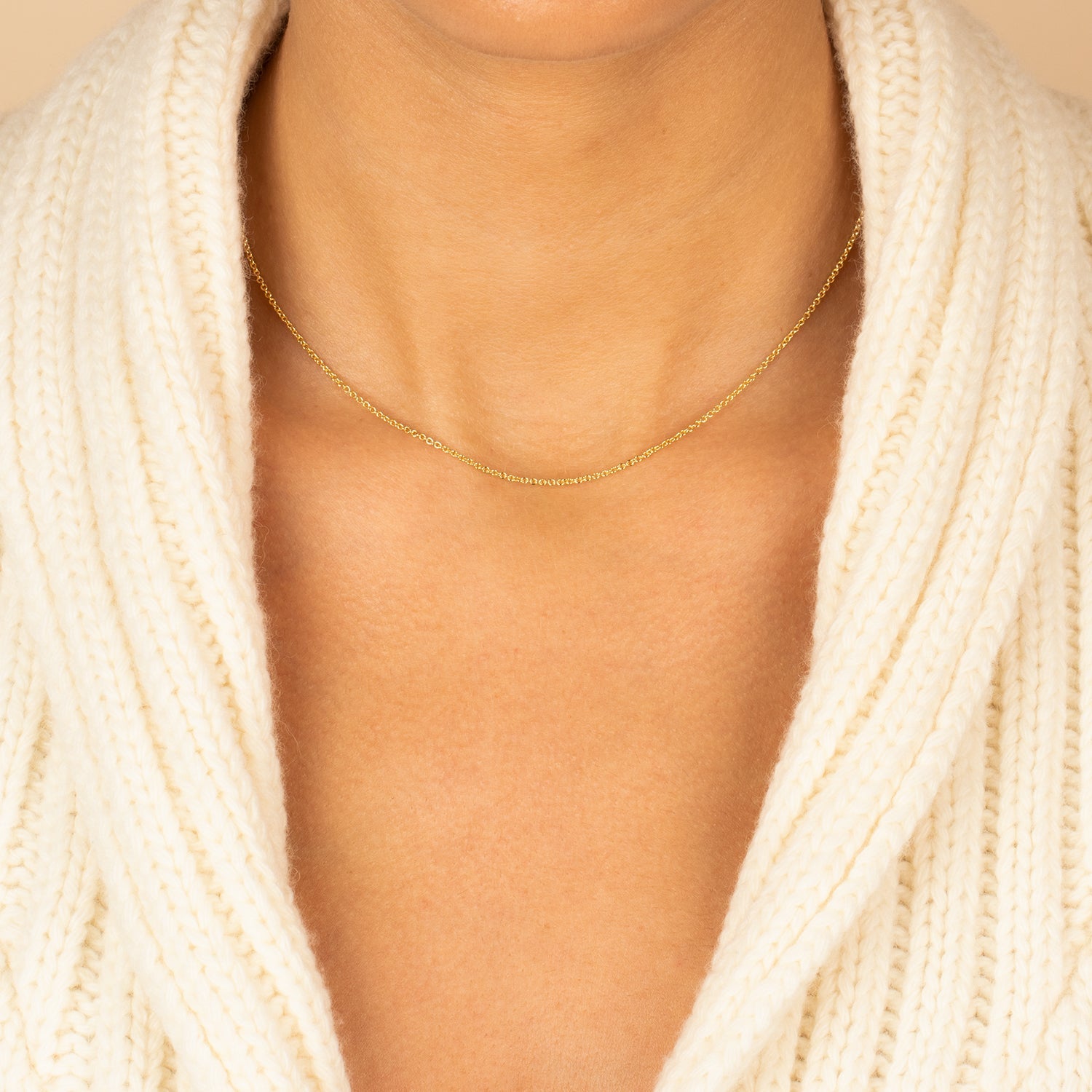 Dainty Cable Chain Necklace