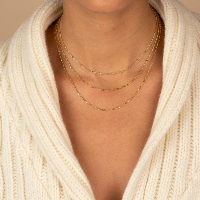Dainty Cable Chain Necklace