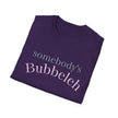 Copy of Somebody's Bubbleleh Baby Tee, Casual Women's Top, Gift for Moms, Cute Crop Tee, Spring Fashion, Family Gathering Style
