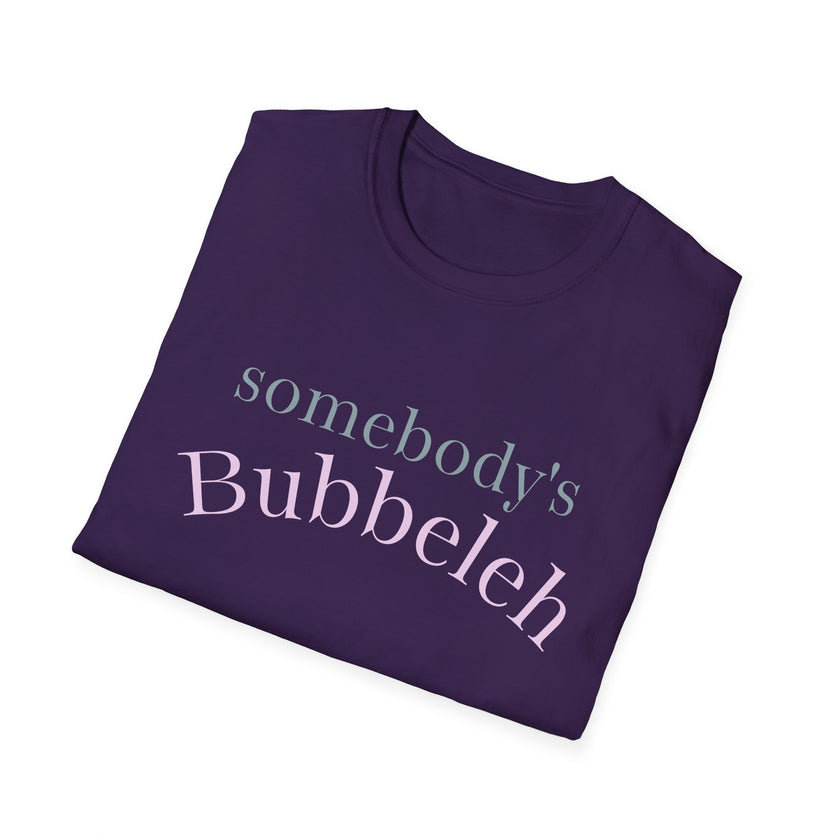 Copy of Somebody's Bubbleleh Baby Tee, Casual Women's Top, Gift for Moms, Cute Crop Tee, Spring Fashion, Family Gathering Style