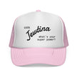Trucker Caps, Jewish Latina Latinx Hat for Women and Men, Adjustable Baseball Cap, Vintage Style, Unique Gift Idea, Embroidered Design