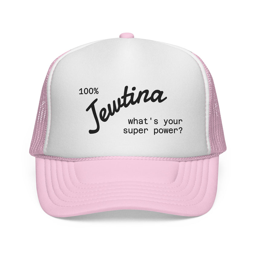 Trucker Caps, Jewish Latina Latinx Hat for Women and Men, Adjustable Baseball Cap, Vintage Style, Unique Gift Idea, Embroidered Design