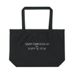 Merry Chrismukkah and Happy Nu-Year Tote | Large Eco Tote