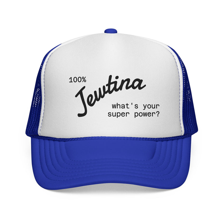 Trucker Caps, Jewish Latina Latinx Hat for Women and Men, Adjustable Baseball Cap, Vintage Style, Unique Gift Idea, Embroidered Design