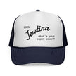 Trucker Caps, Jewish Latina Latinx Hat for Women and Men, Adjustable Baseball Cap, Vintage Style, Unique Gift Idea, Embroidered Design