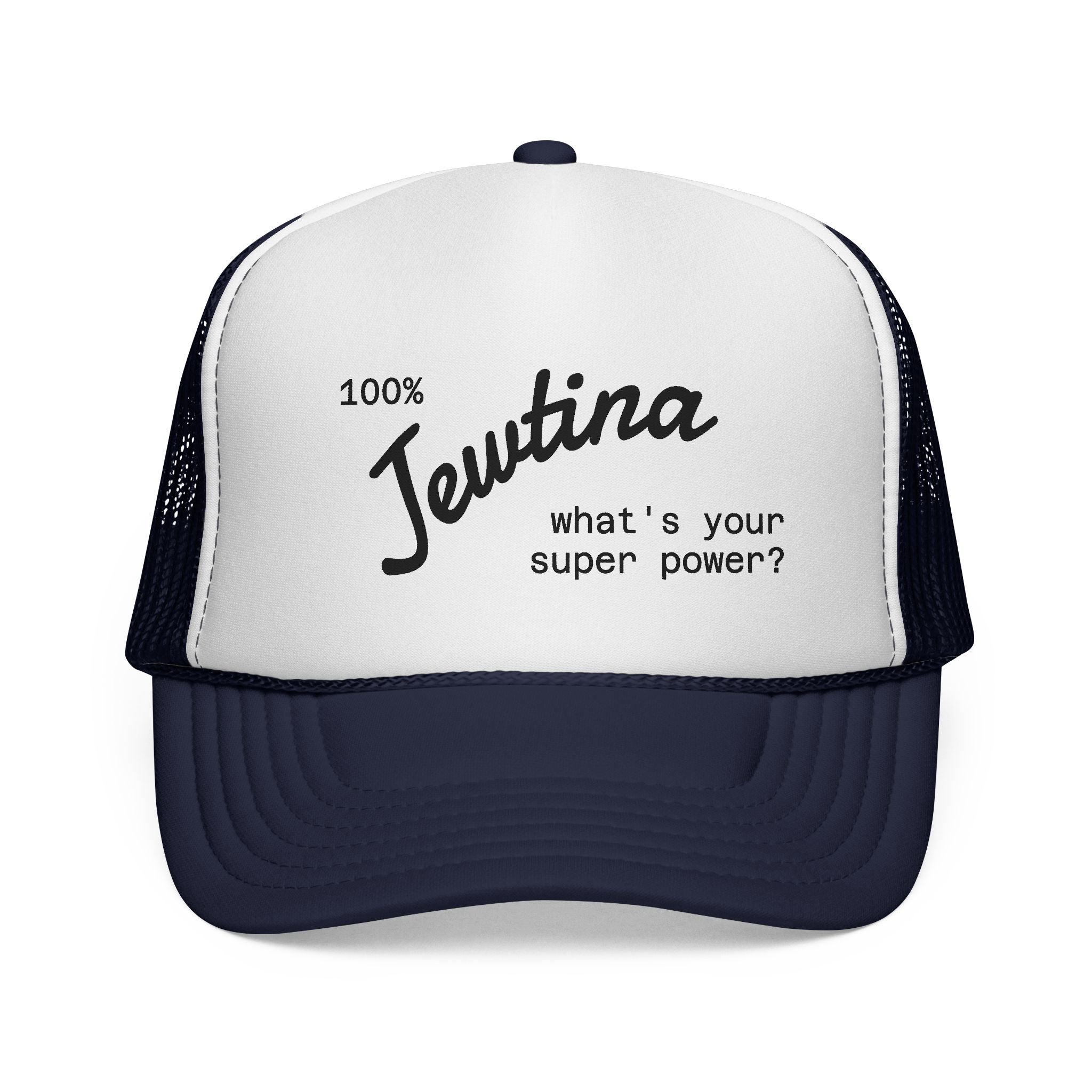 Trucker Caps, Jewish Latina Latinx Hat for Women and Men, Adjustable Baseball Cap, Vintage Style, Unique Gift Idea, Embroidered Design