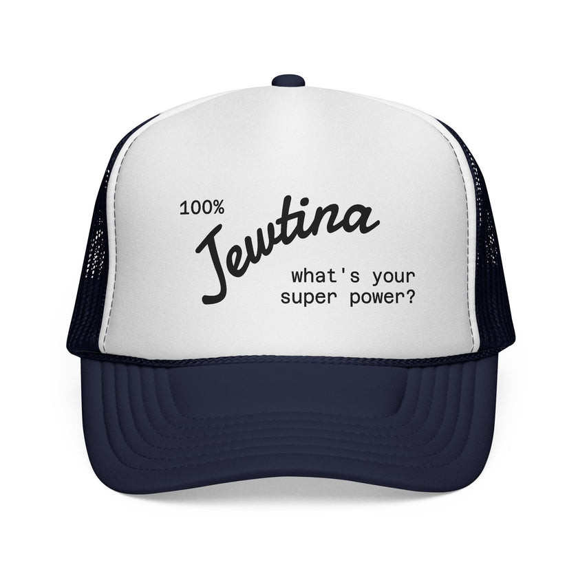 Trucker Caps, Jewish Latina Latinx Hat for Women and Men, Adjustable Baseball Cap, Vintage Style, Unique Gift Idea, Embroidered Design