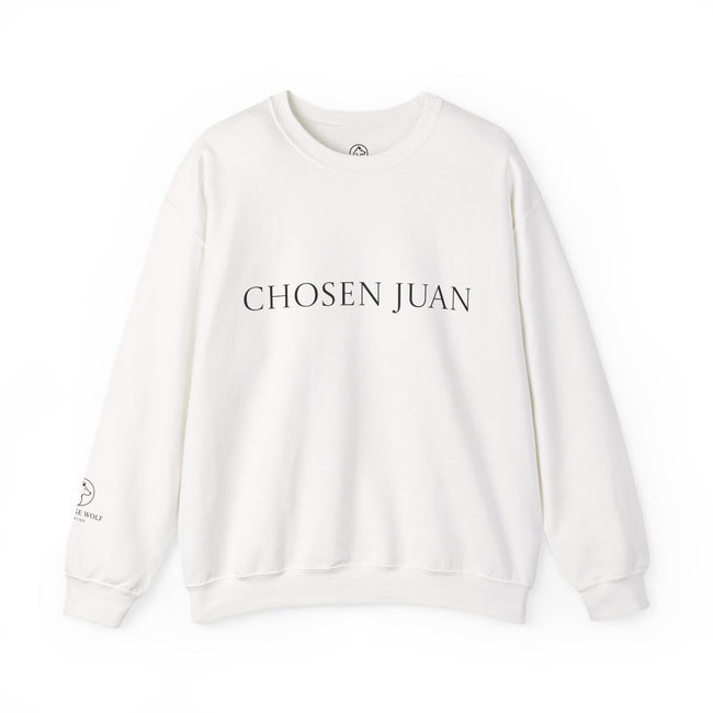 Chosen Juan - Unisex Heavy Blend™ Crewneck Sweatshirt, Unique Sweatshirt, Mexican, Jewish, Satire