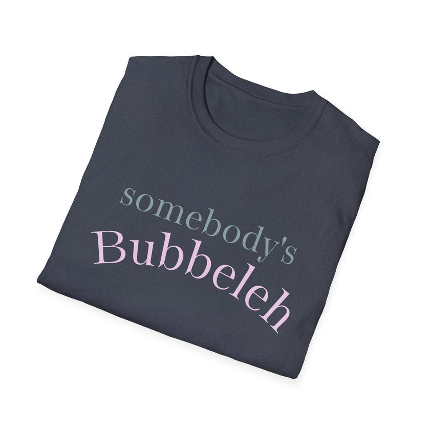 Copy of Somebody's Bubbleleh Baby Tee, Casual Women's Top, Gift for Moms, Cute Crop Tee, Spring Fashion, Family Gathering Style
