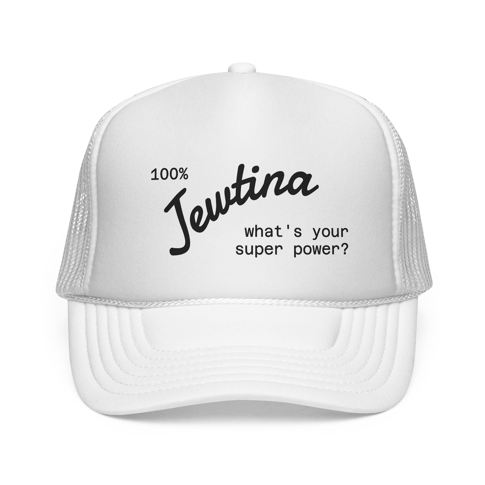 Trucker Caps, Jewish Latina Latinx Hat for Women and Men, Adjustable Baseball Cap, Vintage Style, Unique Gift Idea, Embroidered Design