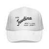 Trucker Caps, Jewish Latina Latinx Hat for Women and Men, Adjustable Baseball Cap, Vintage Style, Unique Gift Idea, Embroidered Design
