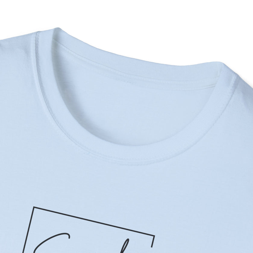 Logo Simcha Kits T-Shirt - Jewish Joy, Unisex Tee, Softstyle Shirt, Hebrew Celebration Top, Jewish Gift