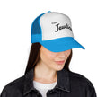 Trucker Caps, Jewish Latina Latinx Hat for Women and Men, Adjustable Baseball Cap, Vintage Style, Unique Gift Idea, Embroidered Design