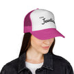 Trucker Caps, Jewish Latina Latinx Hat for Women and Men, Adjustable Baseball Cap, Vintage Style, Unique Gift Idea, Embroidered Design