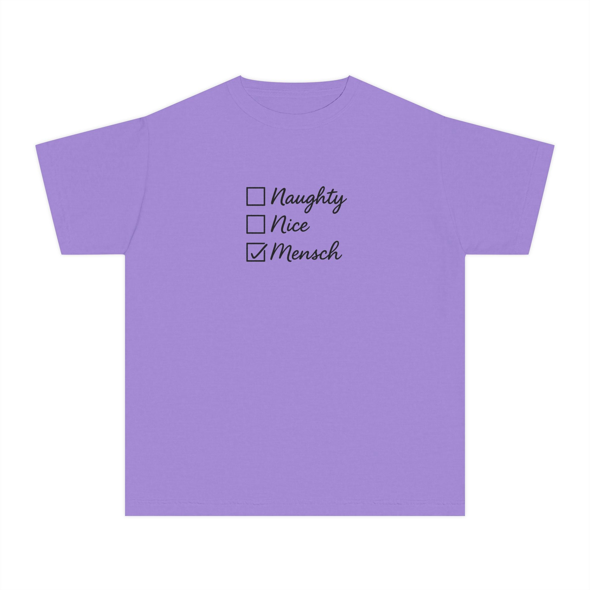 Holiday Humor Youth Tee, Christmas Hanukkah Jewish Christian Kids T-Shirt, Christmukkah Shirt, Gift