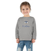 Positive Energy Toddler Long Sleeve Tee with Evil Eye Design, Good Vibes Shirt for Kids, Jewish Christian Clothing, Religious Toddler Top