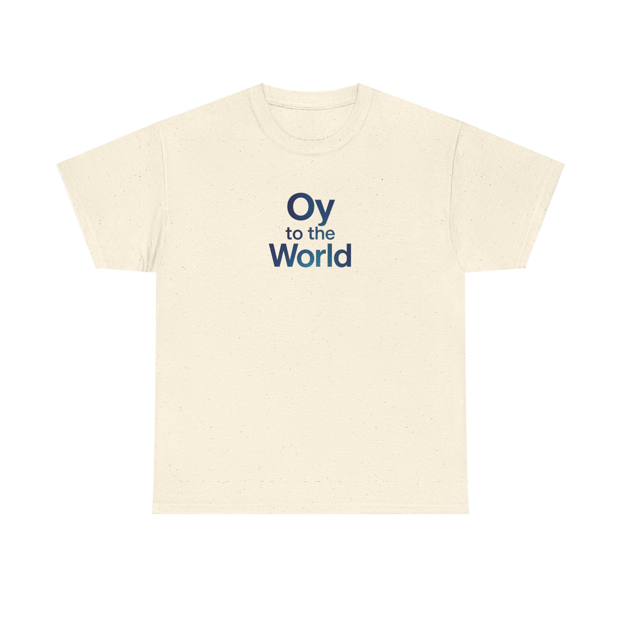 Oy to the World Tee, Chrismukkah Christmas Hanukkah Shirt gift ideas