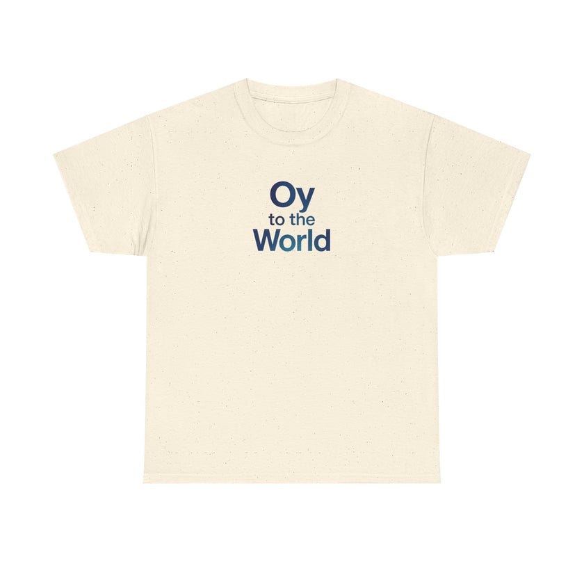 Oy to the World Tee, Chrismukkah Christmas Hanukkah Shirt gift ideas