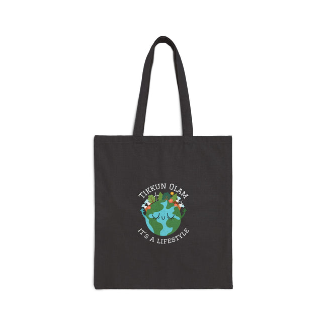 Tikkun Olam Reusable Organic Tote Bag