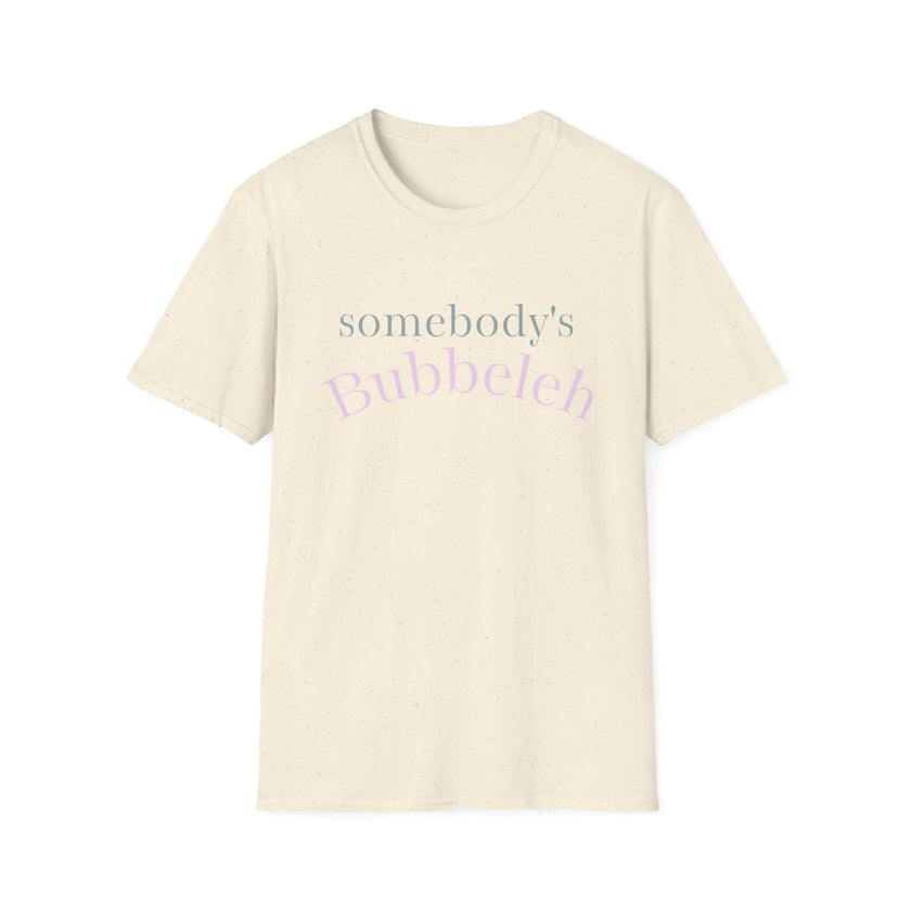Copy of Somebody's Bubbleleh Baby Tee, Casual Women's Top, Gift for Moms, Cute Crop Tee, Spring Fashion, Family Gathering Style