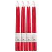 Hand-Dipped Beeswax Taper Candles - Bulk 4-Pair Bundle