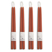 Hand-Dipped Beeswax Taper Candles - Bulk 4-Pair Bundle