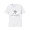 Heritage Wolf Unisex Softstyle T-Shirt - Comfy Tee for Animal Lovers, Casual Wear, Nature Inspired, Gift for Wolf Enthusiasts