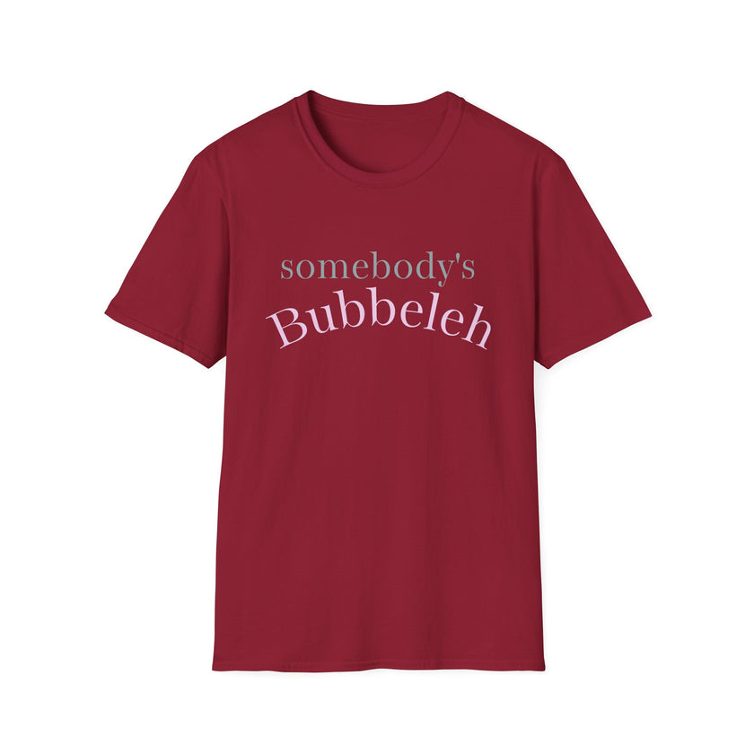 Copy of Somebody's Bubbleleh Baby Tee, Casual Women's Top, Gift for Moms, Cute Crop Tee, Spring Fashion, Family Gathering Style