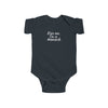Kiss Me I'm a Mensch Bodysuit | Infant One-Piece, Jewish humor, Hanukkah gift idea
