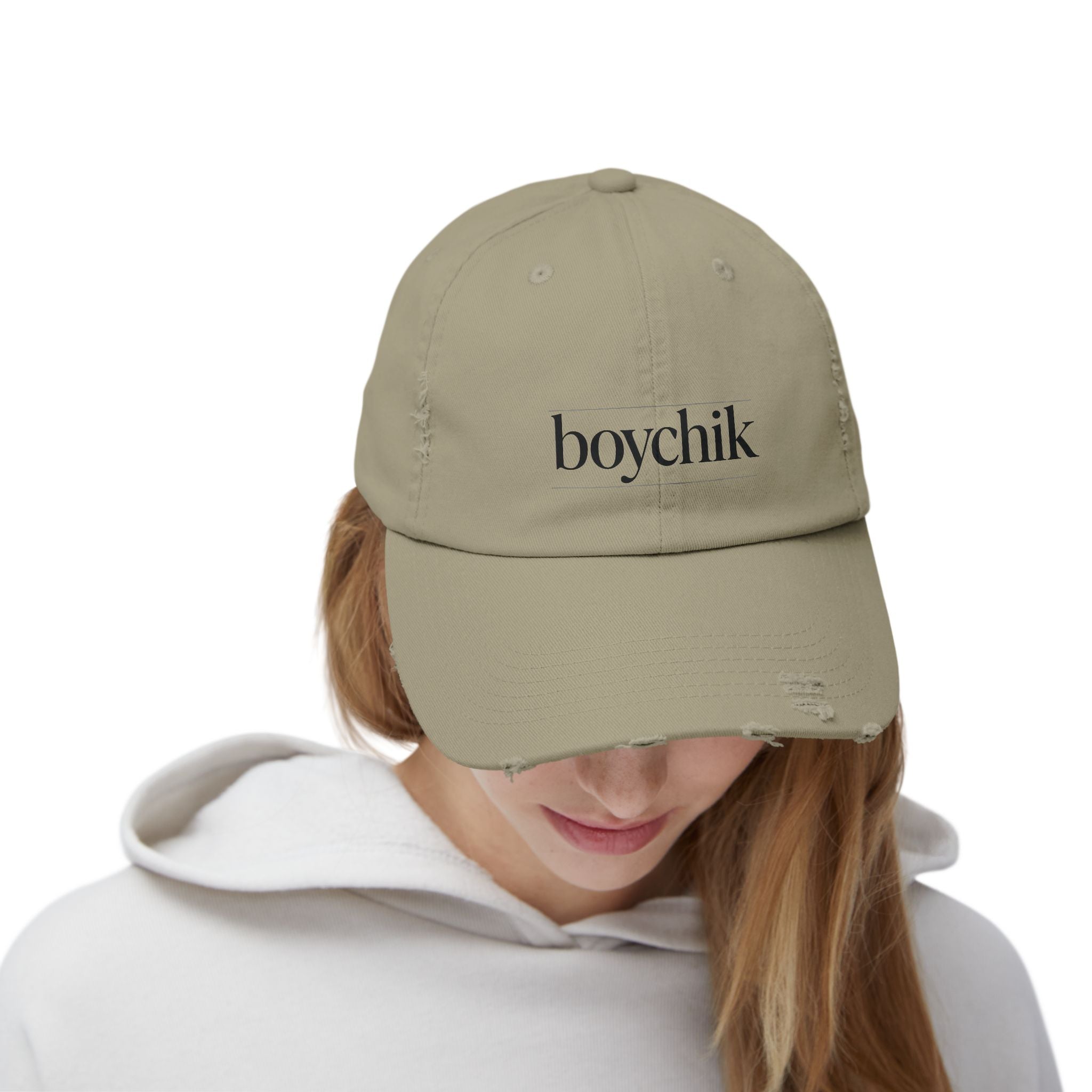 Distressed Cap, Boychik, Hanukkah Gift, Jewish Humor, Hebrew, Unisex Hat, Yiddish Bag Boy Cap, Jewish Cap