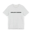 Shalom Cabron Unisex Jersey T-Shirt, Casual Tee, Unique Gift, Graphic Shirt, Trendy Wear, Fun Statement Tee