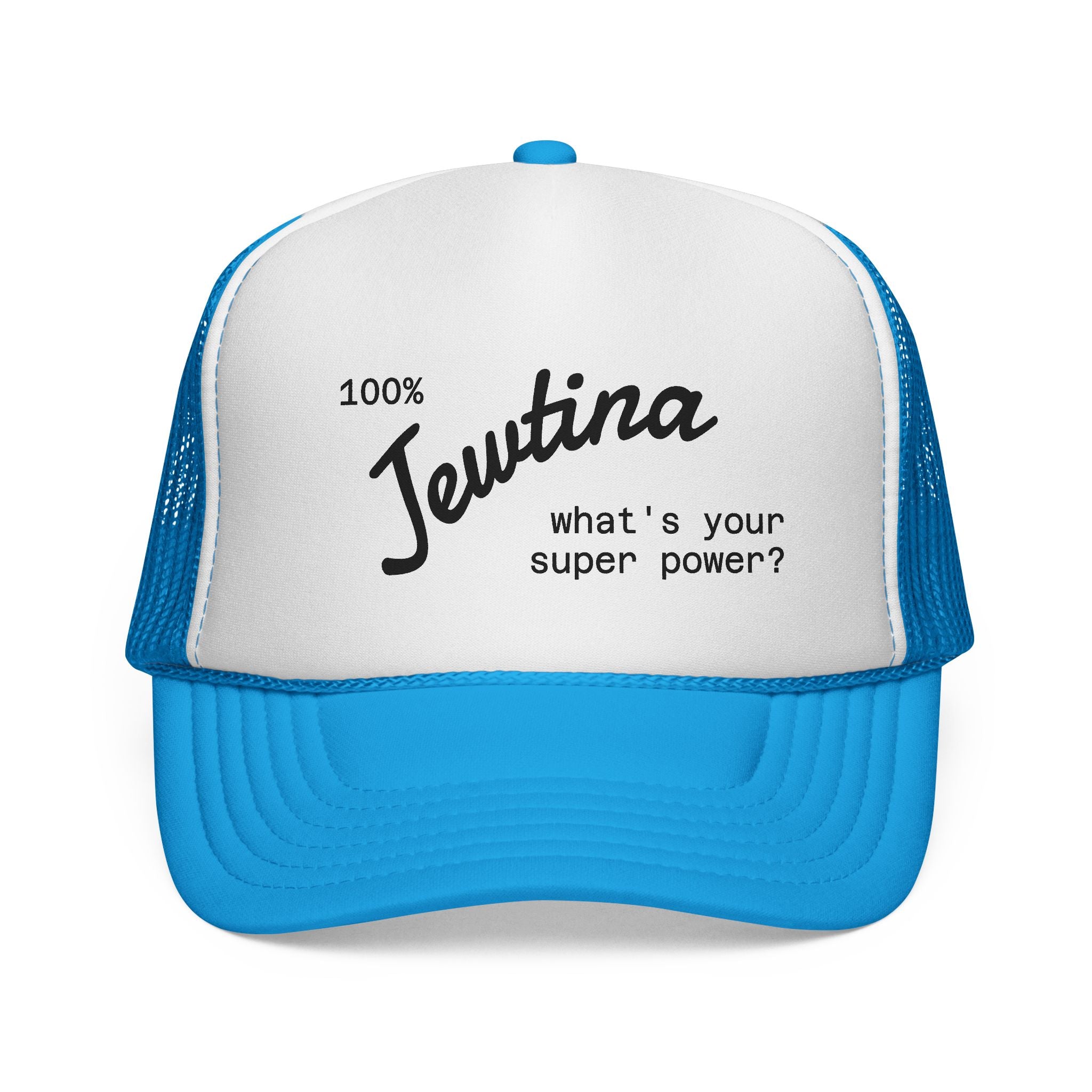 Trucker Caps, Jewish Latina Latinx Hat for Women and Men, Adjustable Baseball Cap, Vintage Style, Unique Gift Idea, Embroidered Design